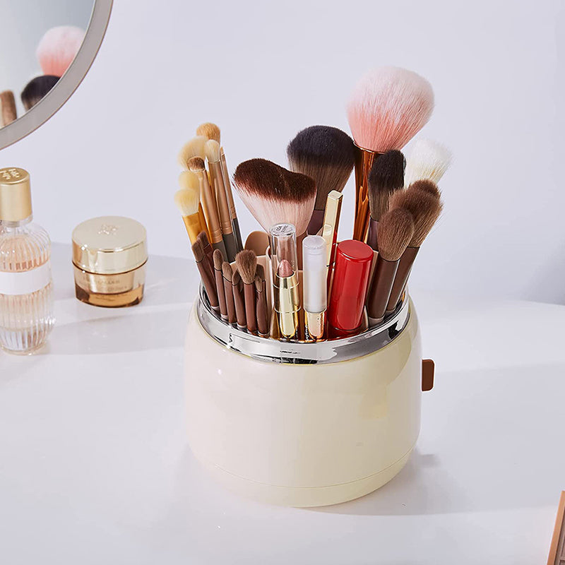 360° Rotating Makeup Organizer Cosmetic Storage Box