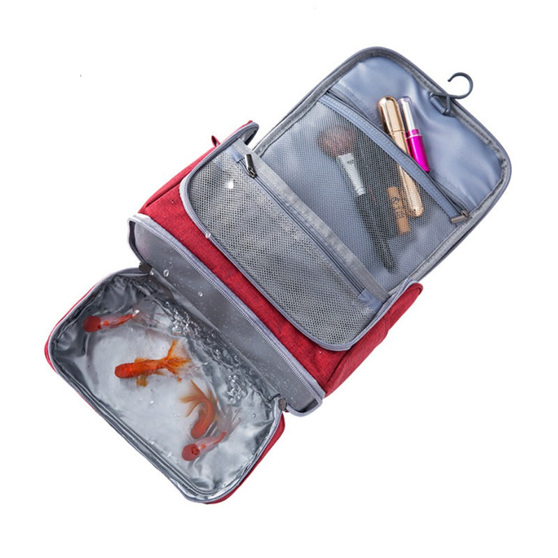 Waterproof Hanging Travel Toiletry Bag Makeup Storage Organizer