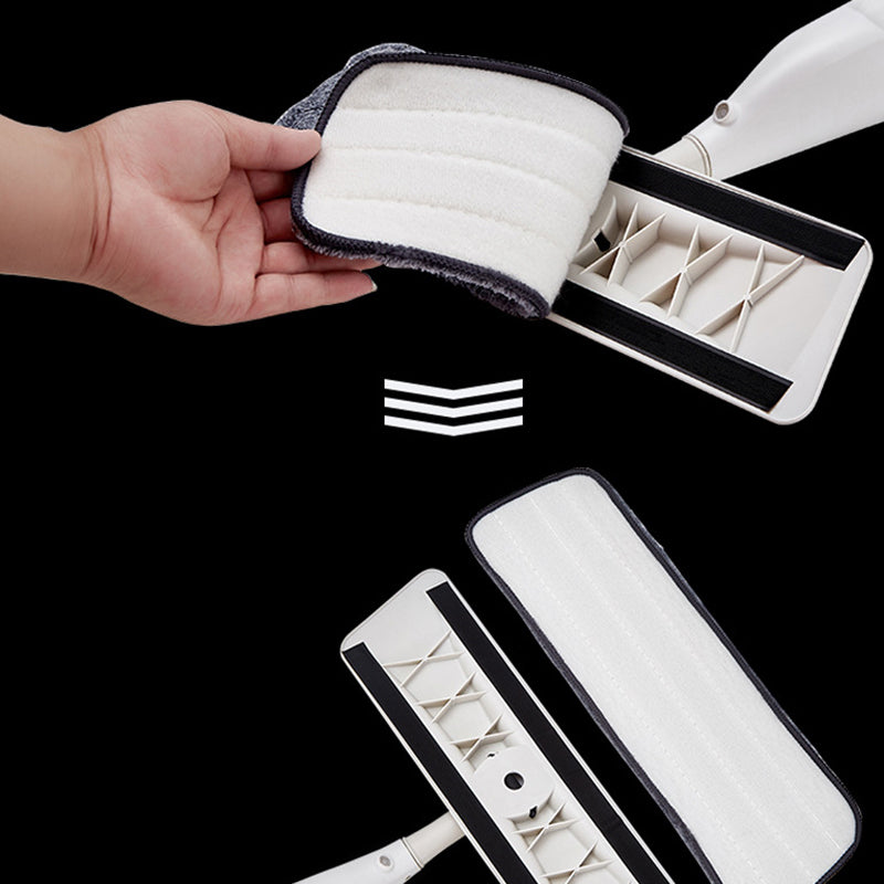 Wet and Dry Spray Mop with Refillable Spray Bottle and Washable Pads