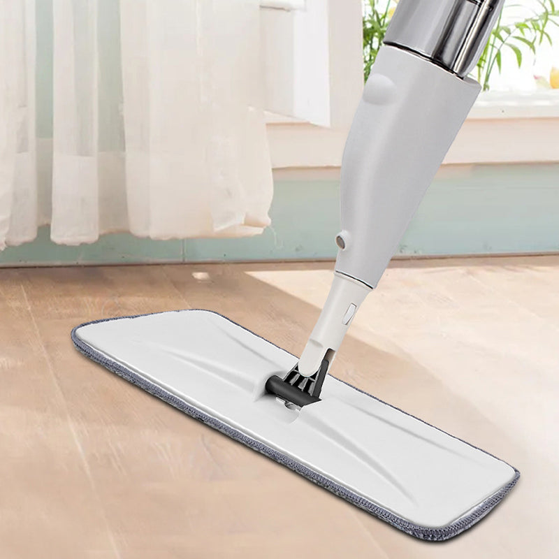 Wet and Dry Spray Mop with Refillable Spray Bottle and Washable Pads