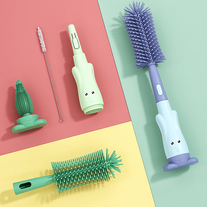 3 in 1 Silicone Bottle and Teat Cleaning Brush
