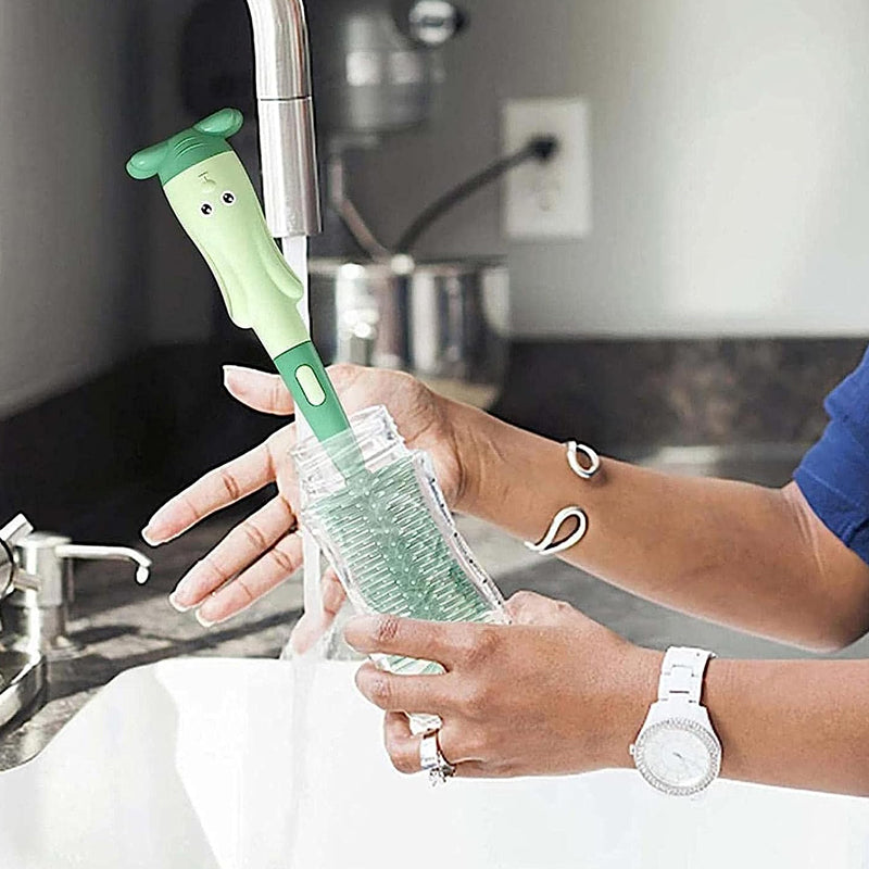 3 in 1 Silicone Bottle and Teat Cleaning Brush