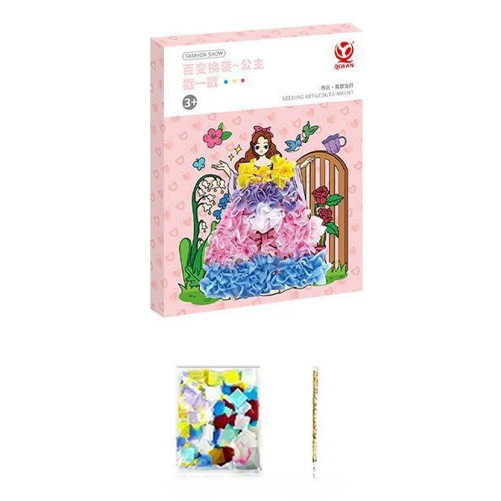 DIY Princess Fashion Design Dress-Up Activity Cards