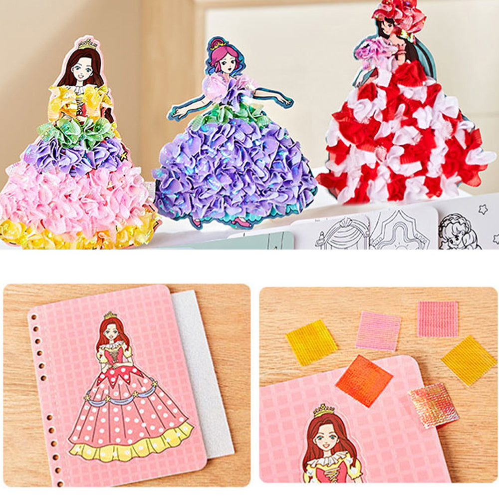 DIY Princess Fashion Design Dress-Up Activity Cards