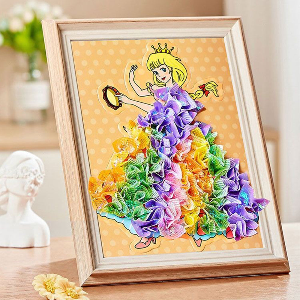 DIY Princess Fashion Design Dress-Up Activity Cards