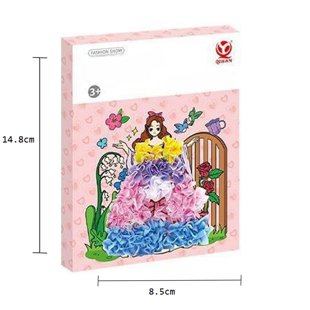 DIY Princess Fashion Design Dress-Up Activity Cards