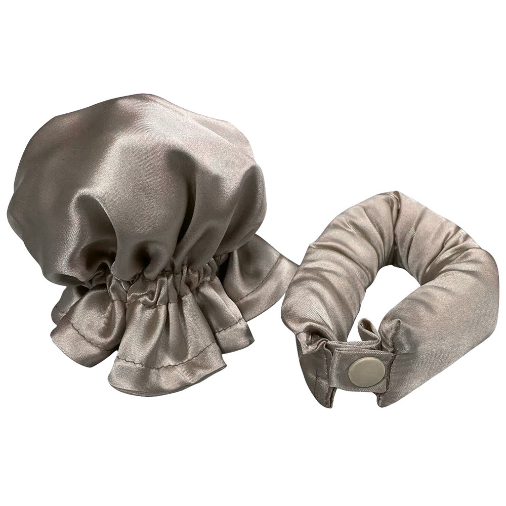 Heatless Hair Curler Bun Bons Hair Rollers with Cap