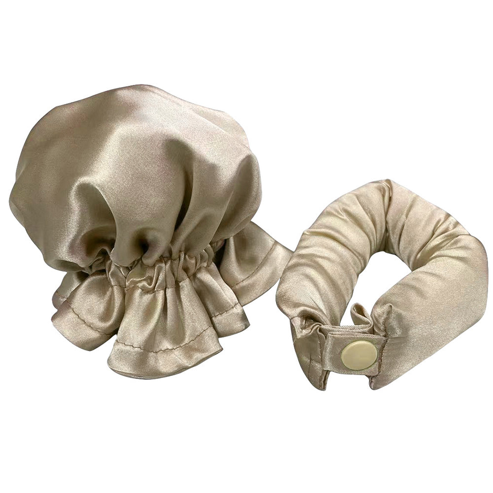 Heatless Hair Curler Bun Bons Hair Rollers with Cap
