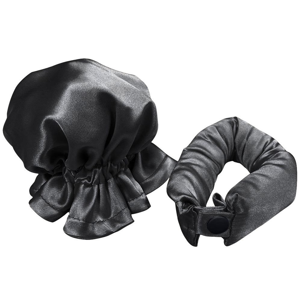 Heatless Hair Curler Bun Bons Hair Rollers with Cap
