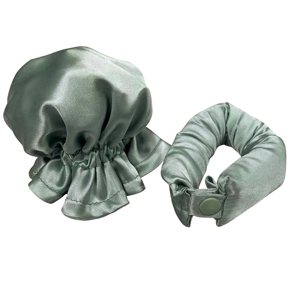 Heatless Hair Curler Bun Bons Hair Rollers with Cap