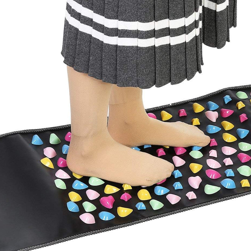 Pain Relief Foot Massaging Mat Foot Relaxant Acupressure Mat