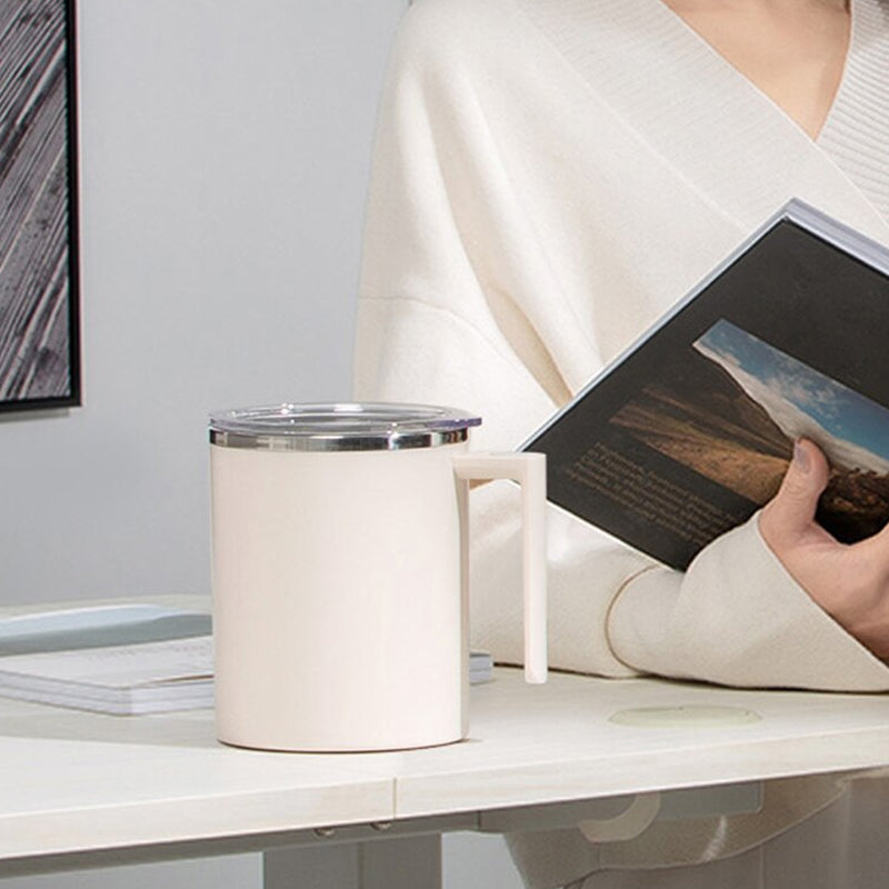 Double Layer Automatic Magnetic Self Stirring Mug- USB Rechargeable