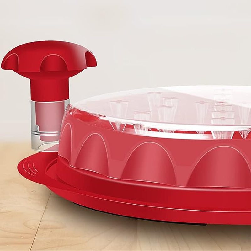 Reusable Transparent Manual Chicken Meat Mincer and Shredder Tool