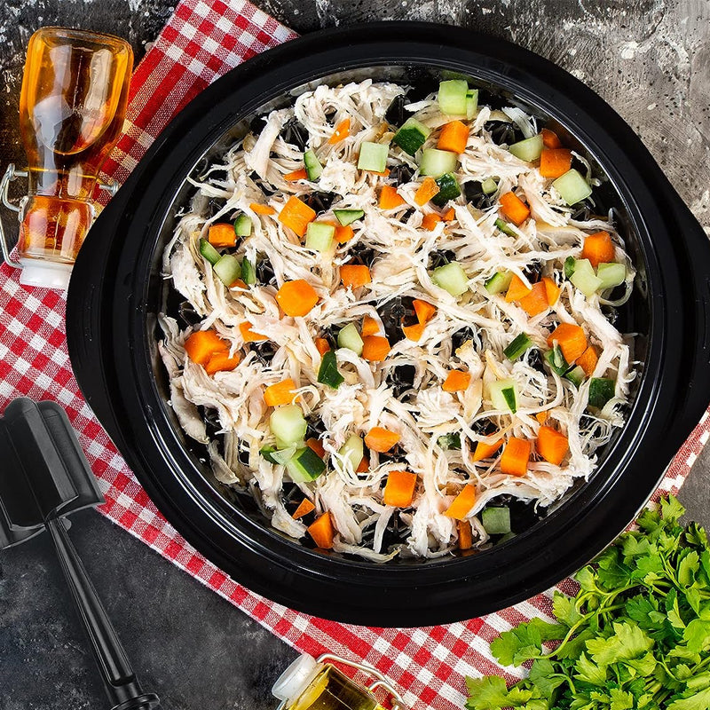 Reusable Transparent Manual Chicken Meat Mincer and Shredder Tool