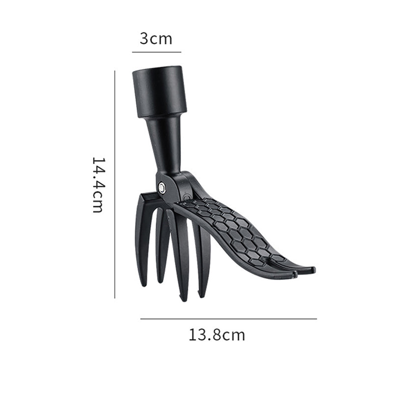 Iron Weed Pulling Tool Portable Outdoor Root Remover with Foot Pedal