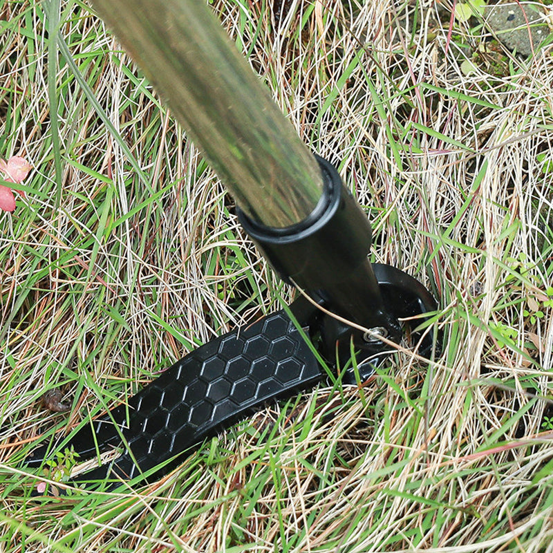 Iron Weed Pulling Tool Portable Outdoor Root Remover with Foot Pedal