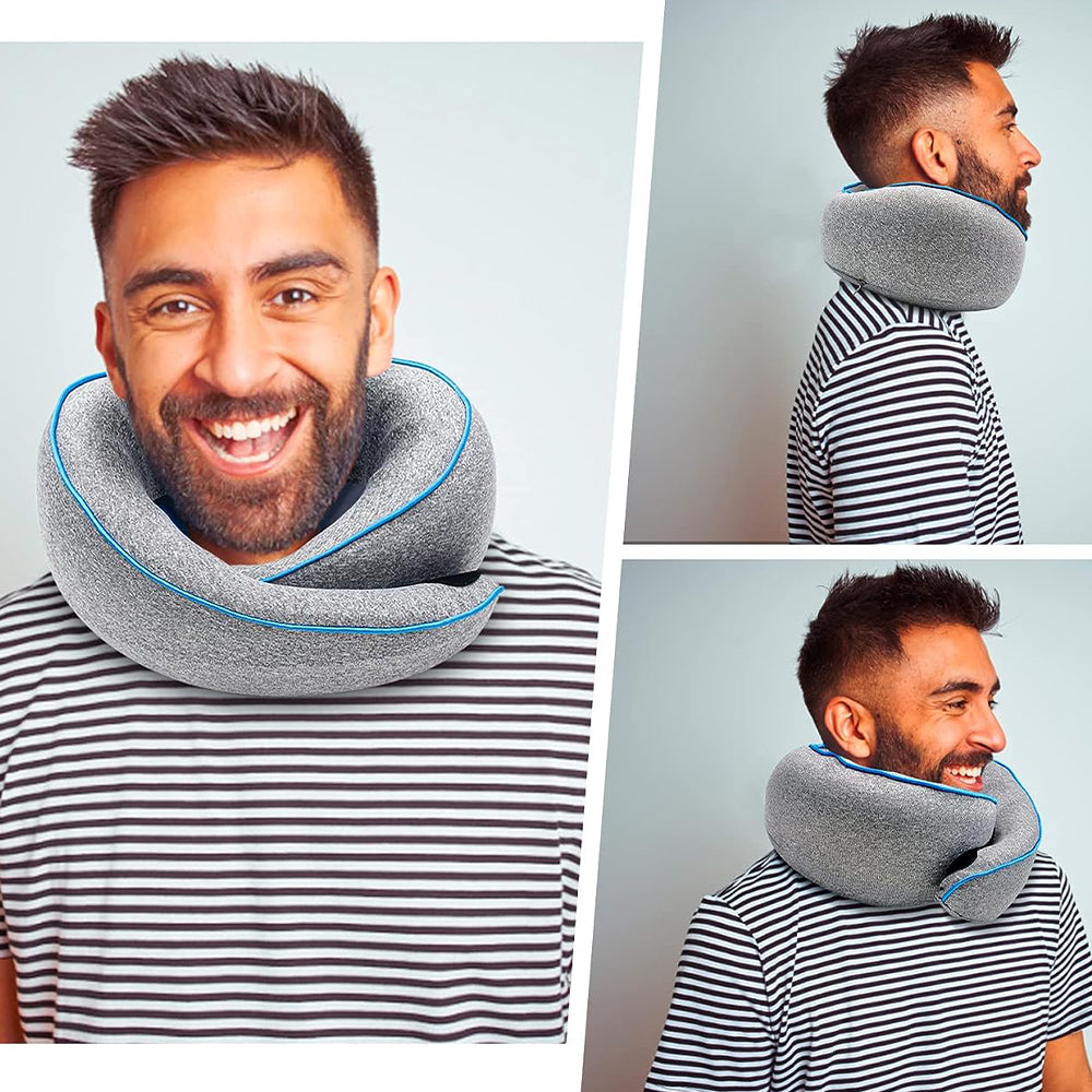 Adjustable 360° Support Travel Neck Pillow for Sleep and Rest