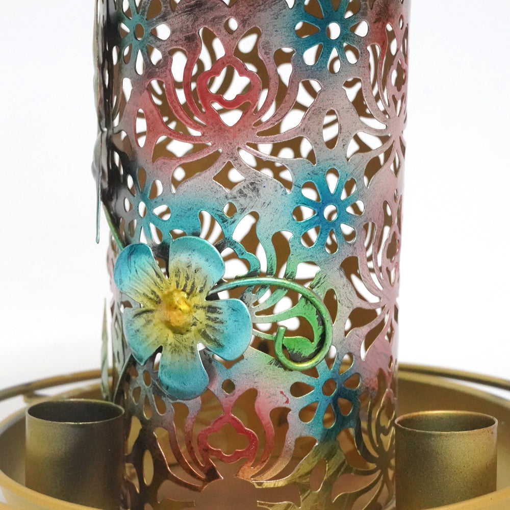 LUMIRO Solar Powered Hanging Bird Feeder and Garden Decoration Light