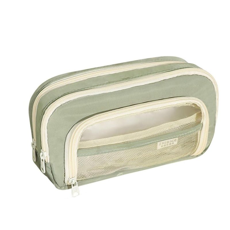 Large Capacity Aesthetic Pencil Bag Korean Style Pen Organizer