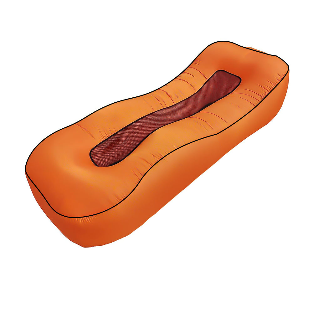HYPERANGER Ergonomic Inflatable Lounger Beach Bed Camping Air Sofa