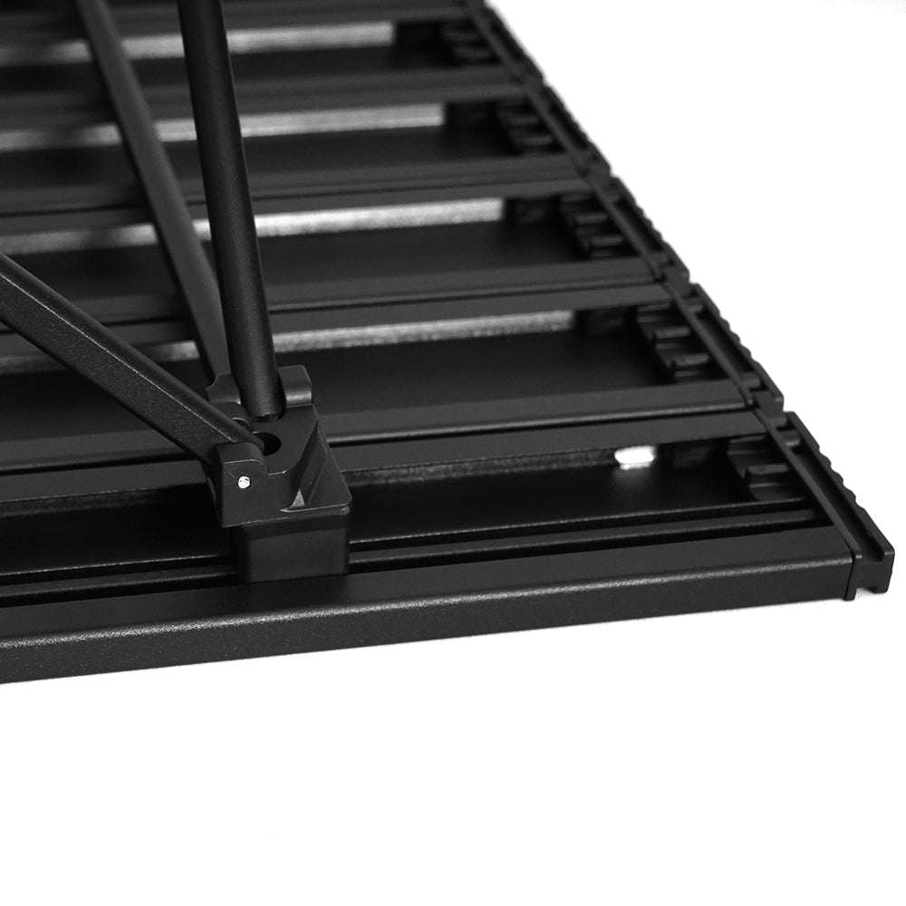 HYPERANGER Portable Aluminum Alloy Camping Folding Picnic Table