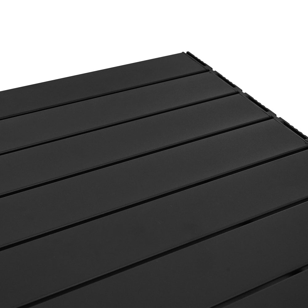 HYPERANGER Portable Aluminum Alloy Camping Folding Picnic Table