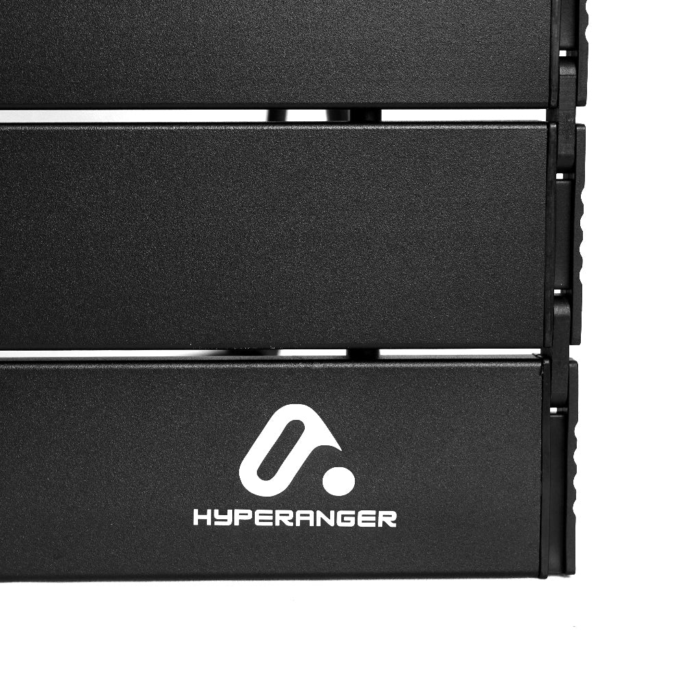 HYPERANGER Portable Aluminum Alloy Camping Folding Picnic Table-S