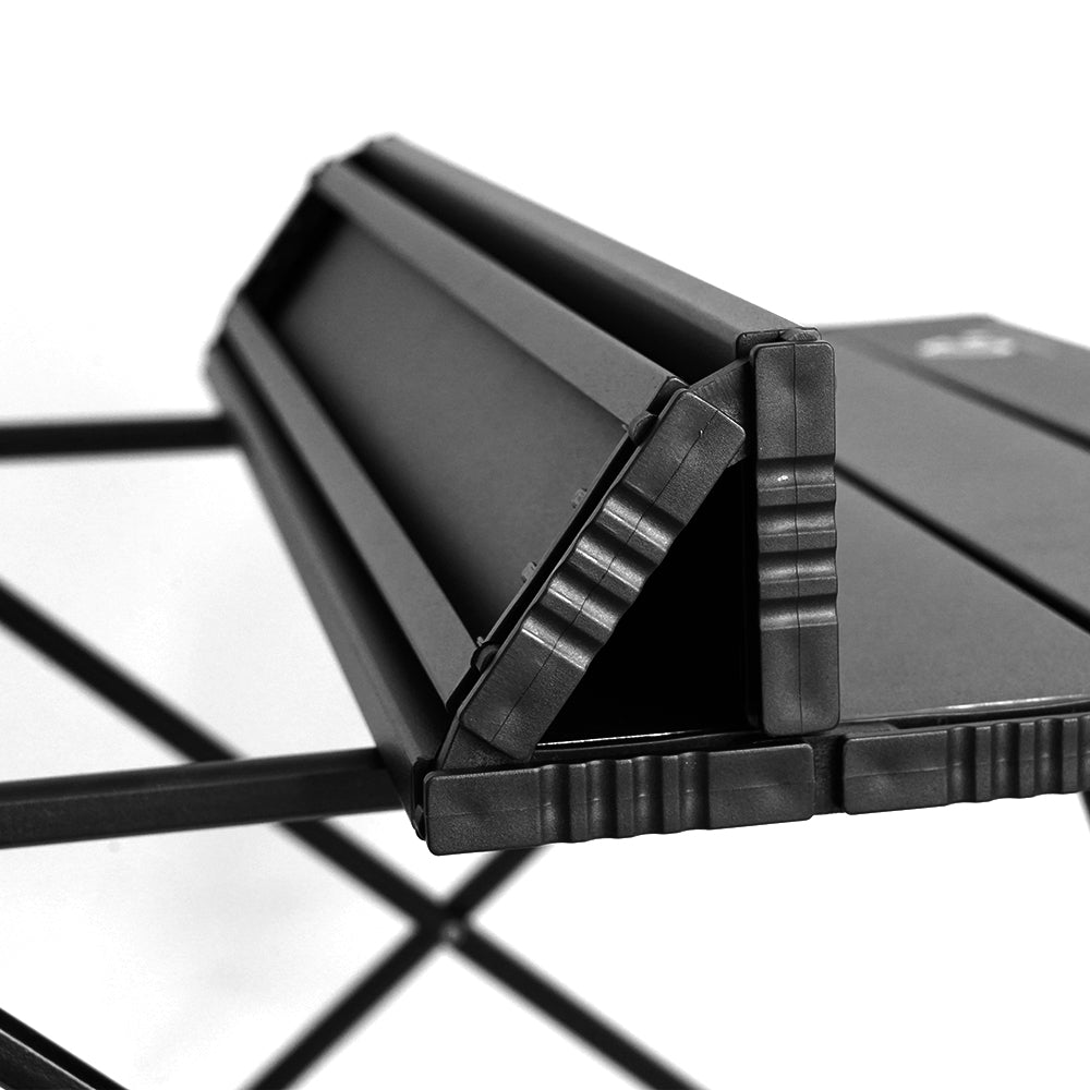 HYPERANGER Portable Aluminum Alloy Camping Folding Picnic Table-S