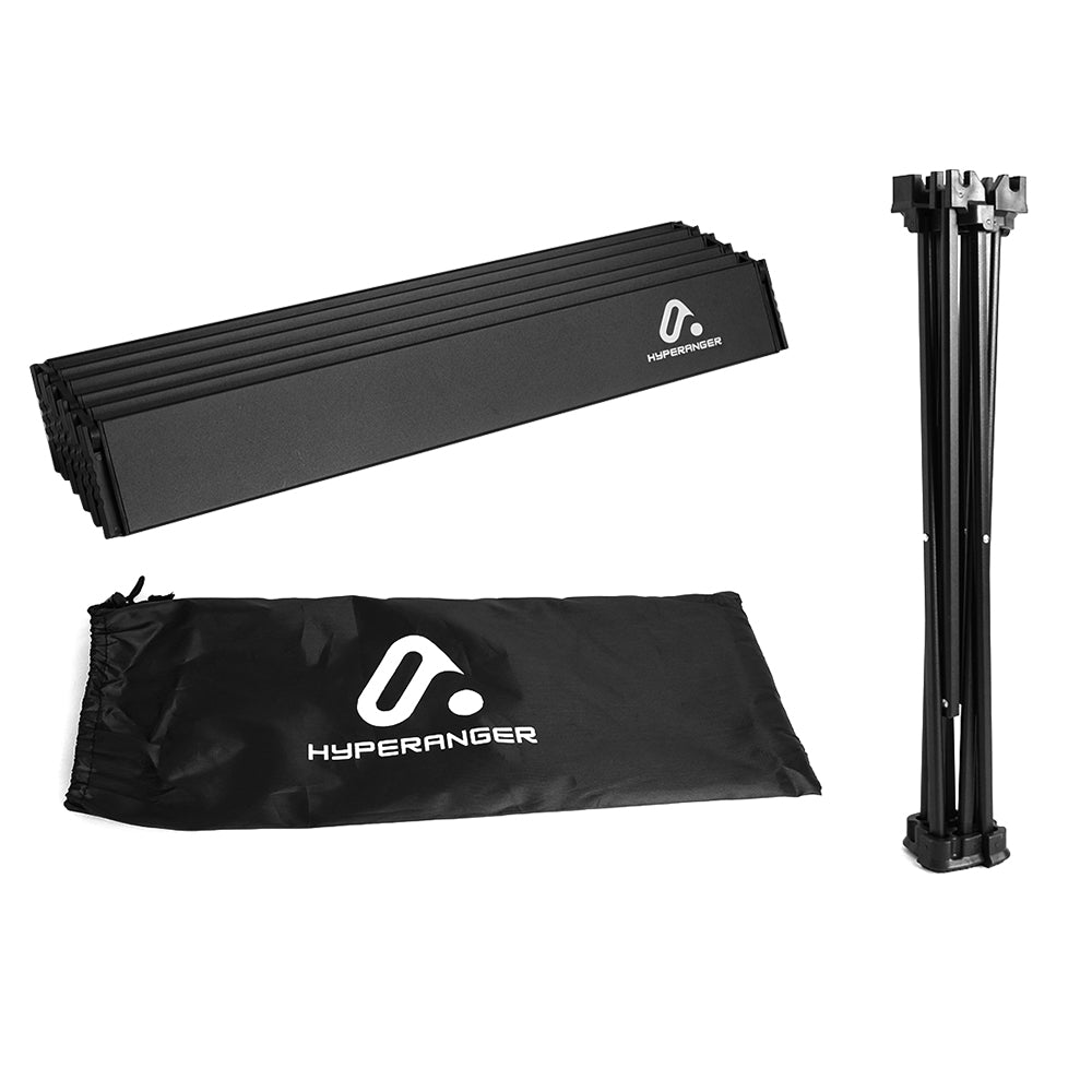 HYPERANGER Portable Aluminum Alloy Camping Folding Picnic Table-S
