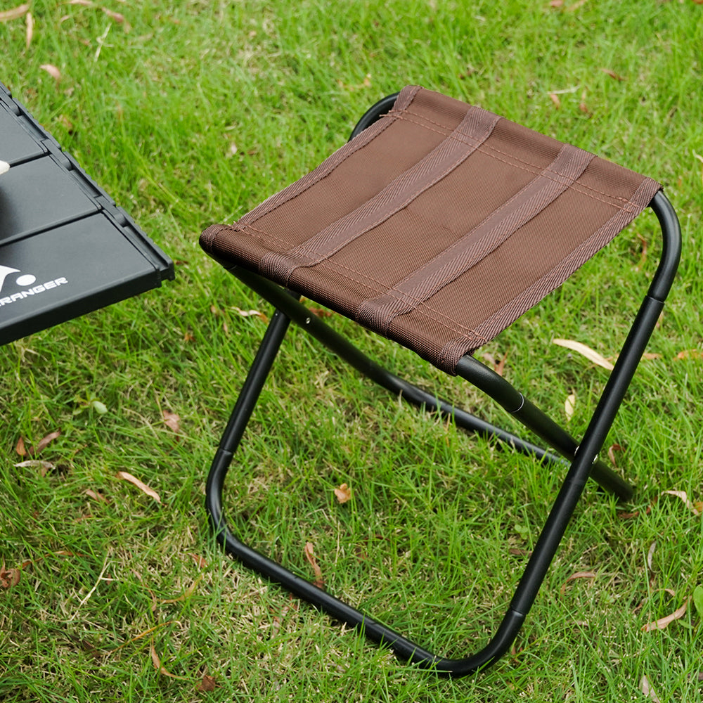 HYPERANNGER 2 Pack Aluminum Alloy Camping Folding Stool with Storage Bag