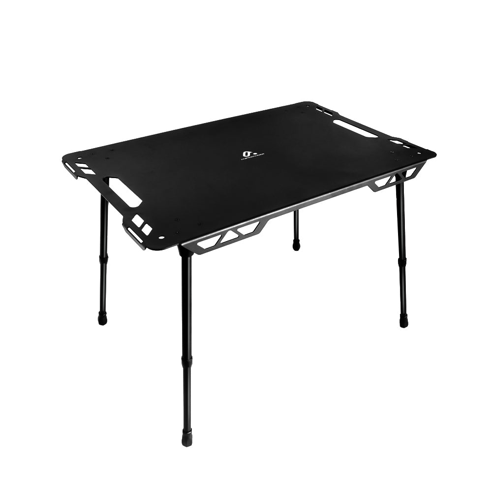 HYPERANNGER Aluminum Alloy Outdoor Camping Tactical Table