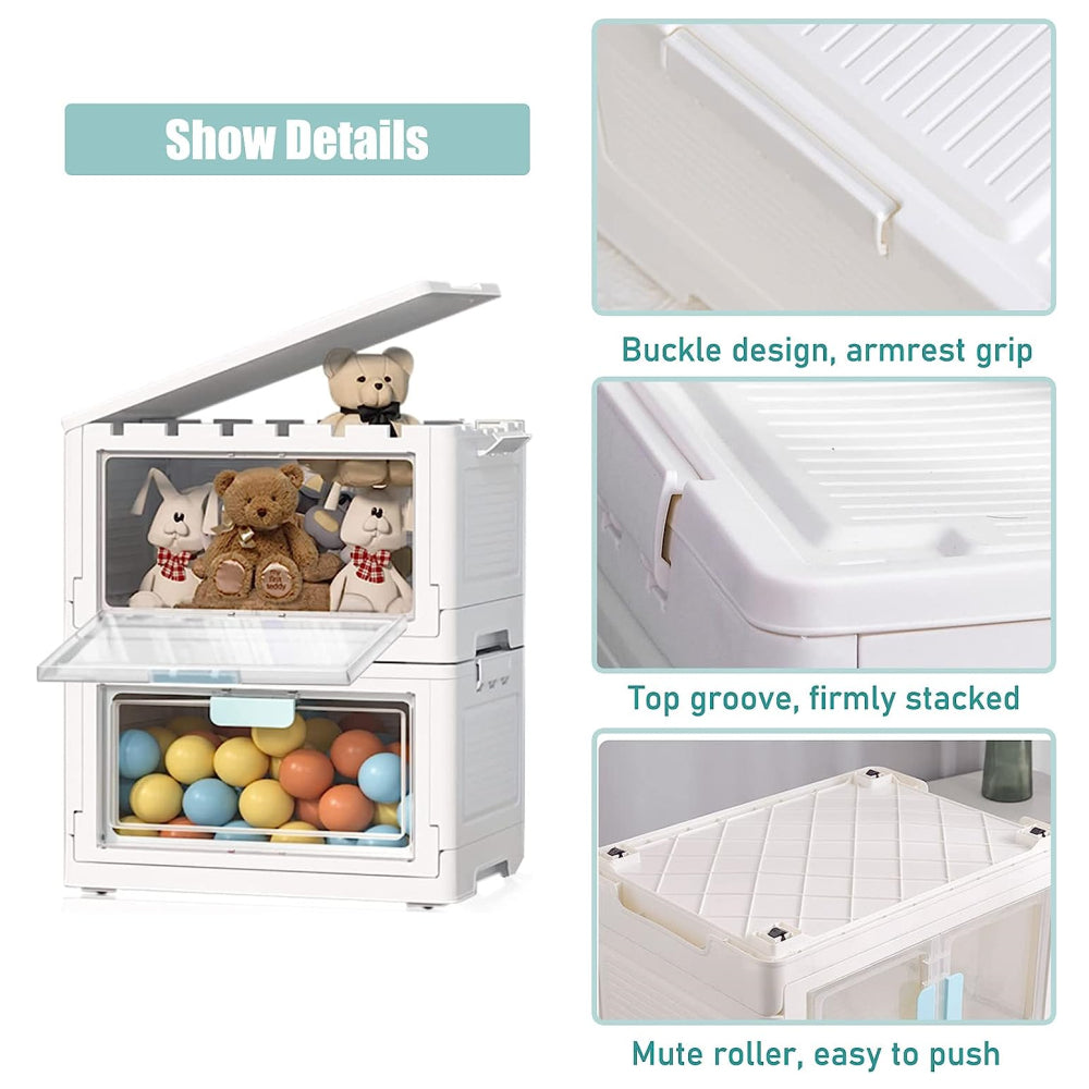 STORFEX Collapsible Storage Bins Closet Organizers