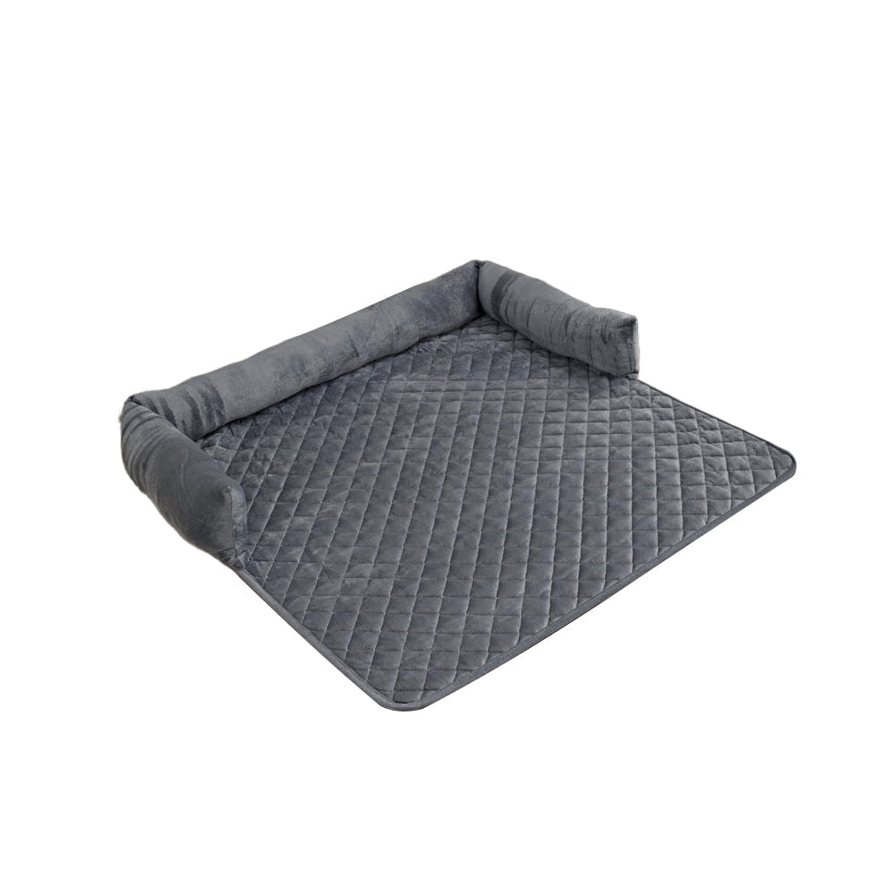  Plush Pet Sofa Cushion with Pillow - Ultimate Comfort for Your Pet_3