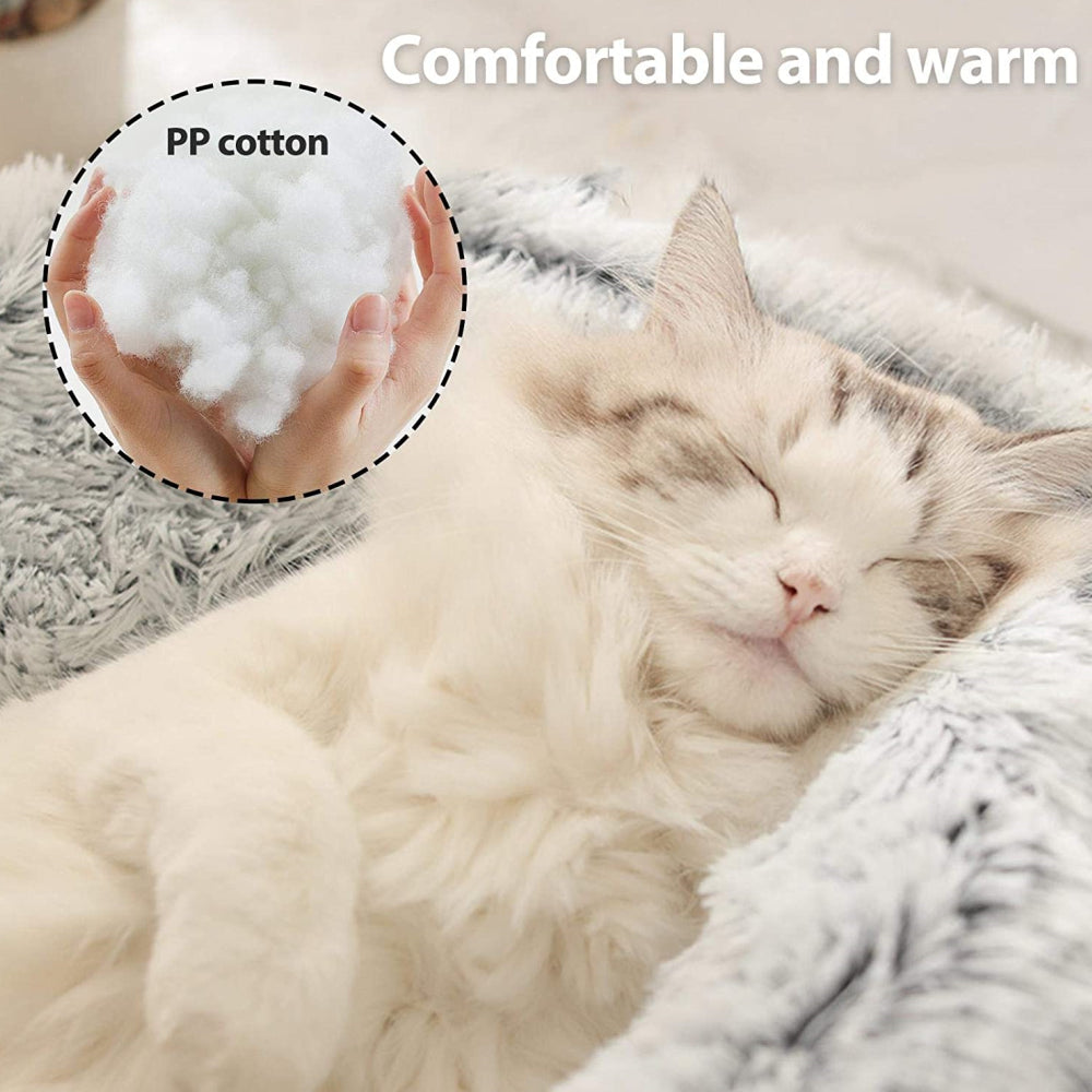 PETSWOL Cozy Burrowing Cave Pet Bed for Dogs and Cats