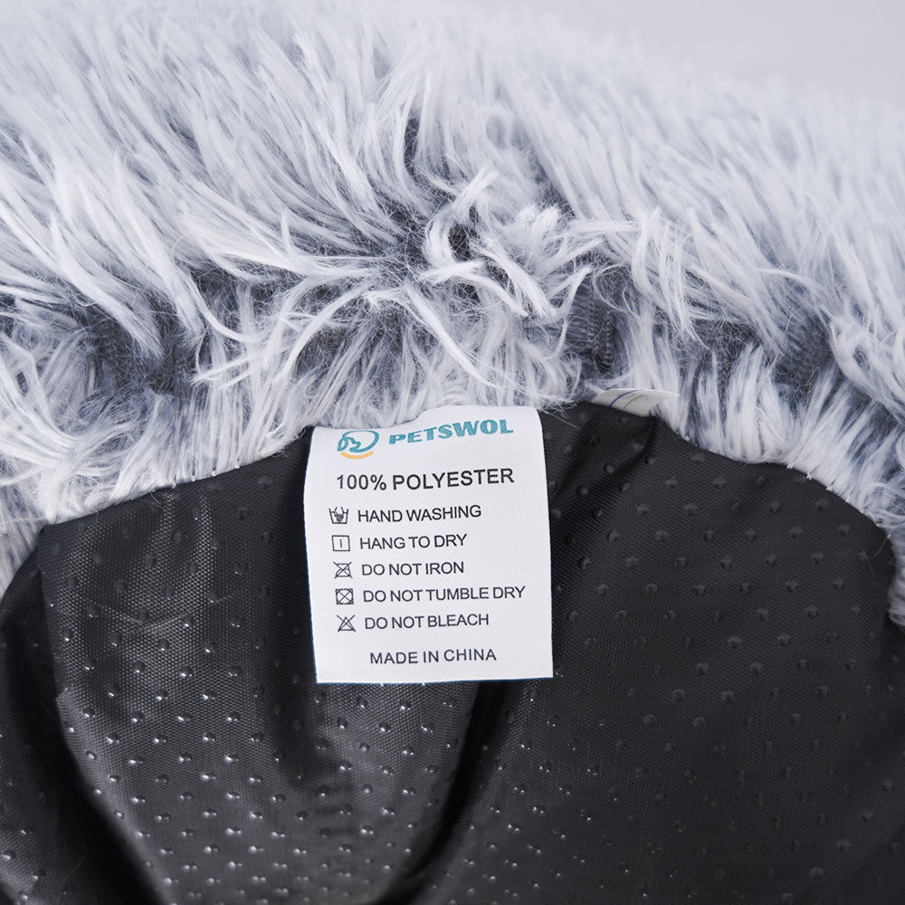 PETSWOL Cozy Burrowing Cave Pet Bed for Dogs and Cats