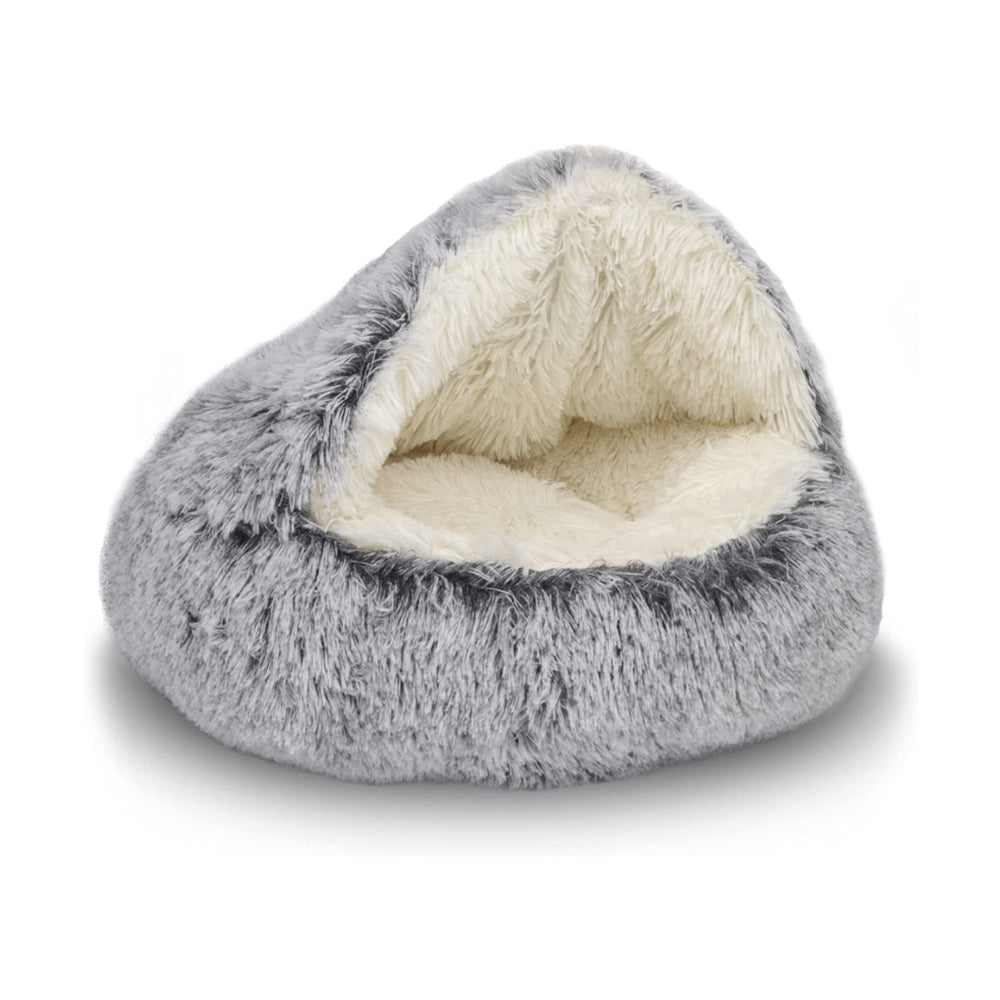 PETSWOL Cozy Burrowing Cave Pet Bed for Dogs and Cats