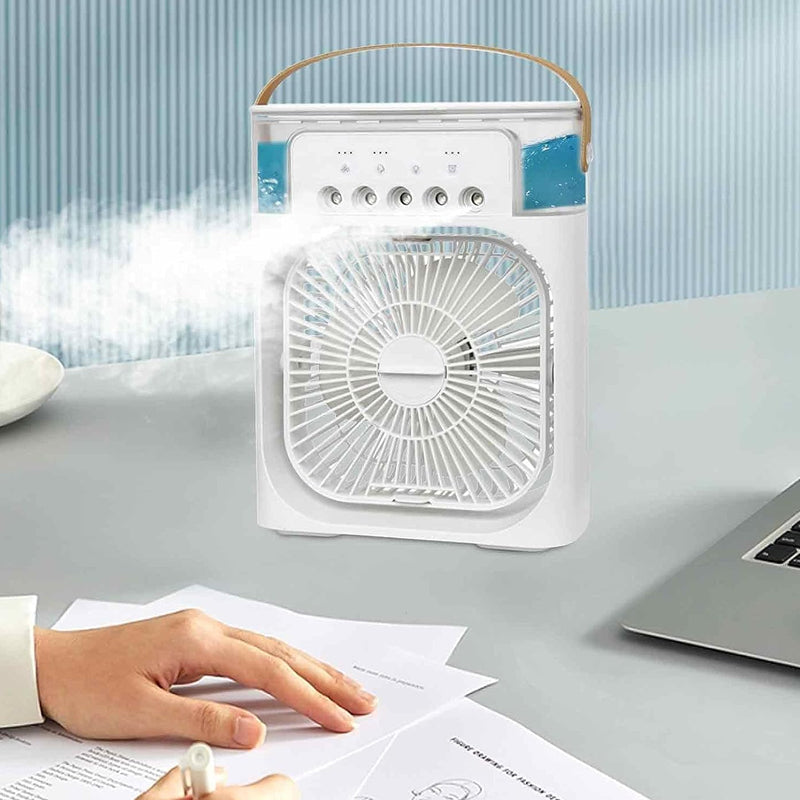 5 Nozzle 3 Gears Large Tank Capacity Air Cooler Fan- USB Plugged-in