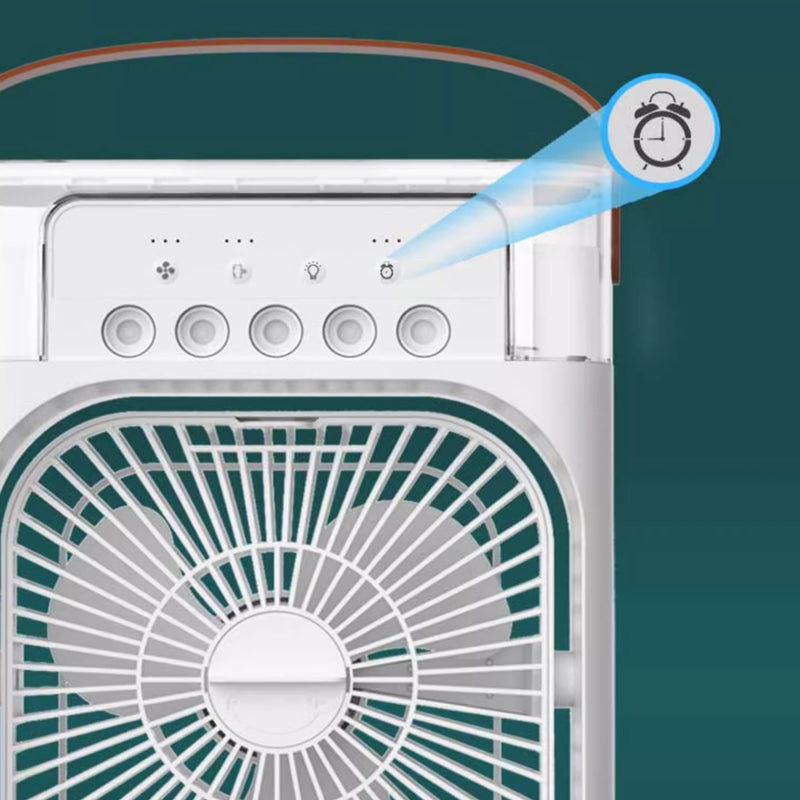 5 Nozzle 3 Gears Large Tank Capacity Air Cooler Fan- USB Plugged-in