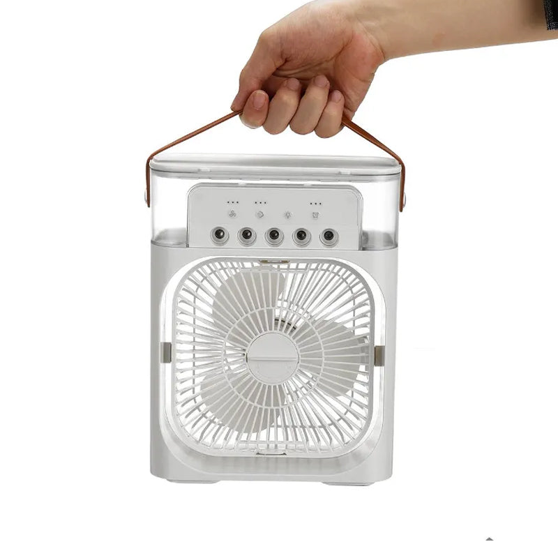 5 Nozzle 3 Gears Large Tank Capacity Air Cooler Fan- USB Plugged-in