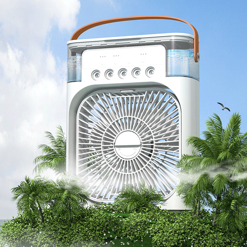 5 Nozzle 3 Gears Large Tank Capacity Air Cooler Fan- USB Plugged-in