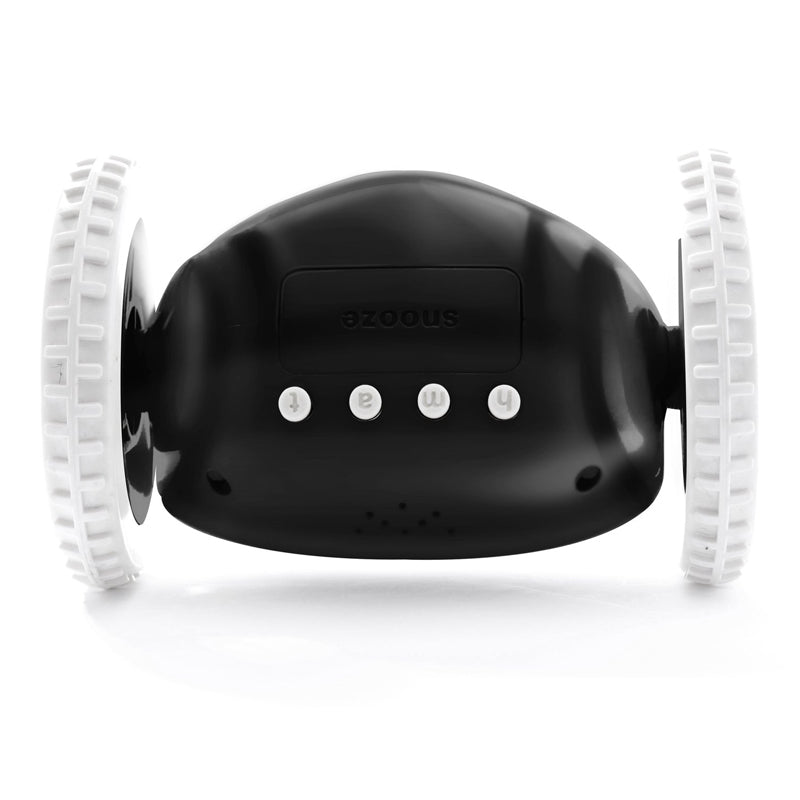 LED Lazy Running Electronic Digital Alarm Clock- Battery Operated