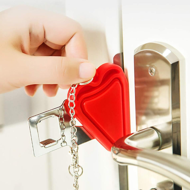 Anti-Theft Portable Travel Door Lock Inside Locker Security Device