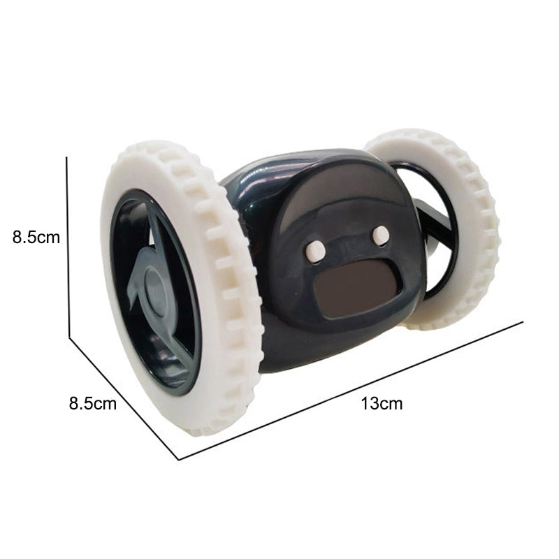 LED Lazy Running Electronic Digital Alarm Clock- Battery Operated