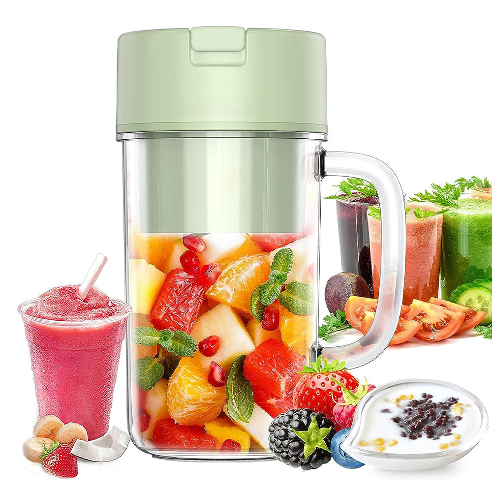 10-Blades Portable Electric Juicer Mug USB -Rechargeable