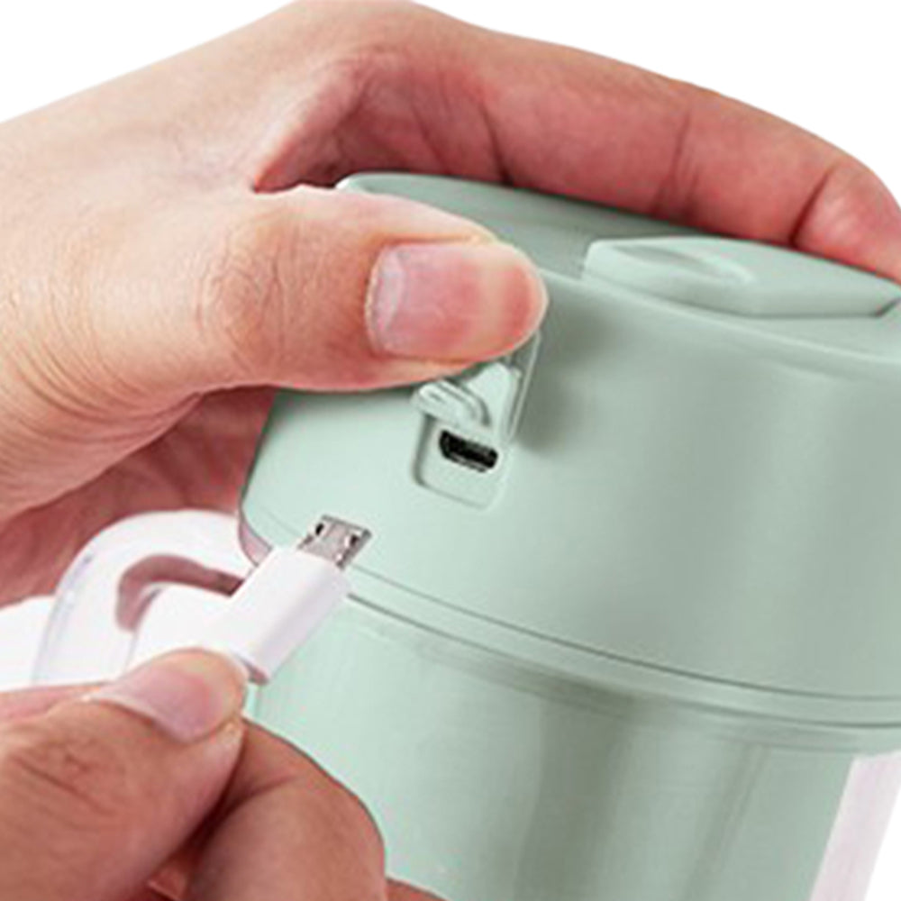 10-Blades Portable Electric Juicer Mug USB -Rechargeable