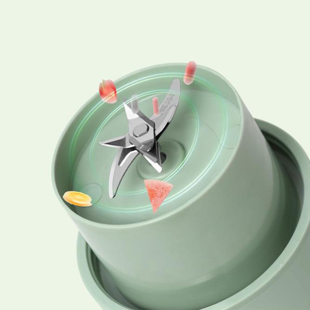 10-Blades Portable Electric Juicer Mug USB -Rechargeable