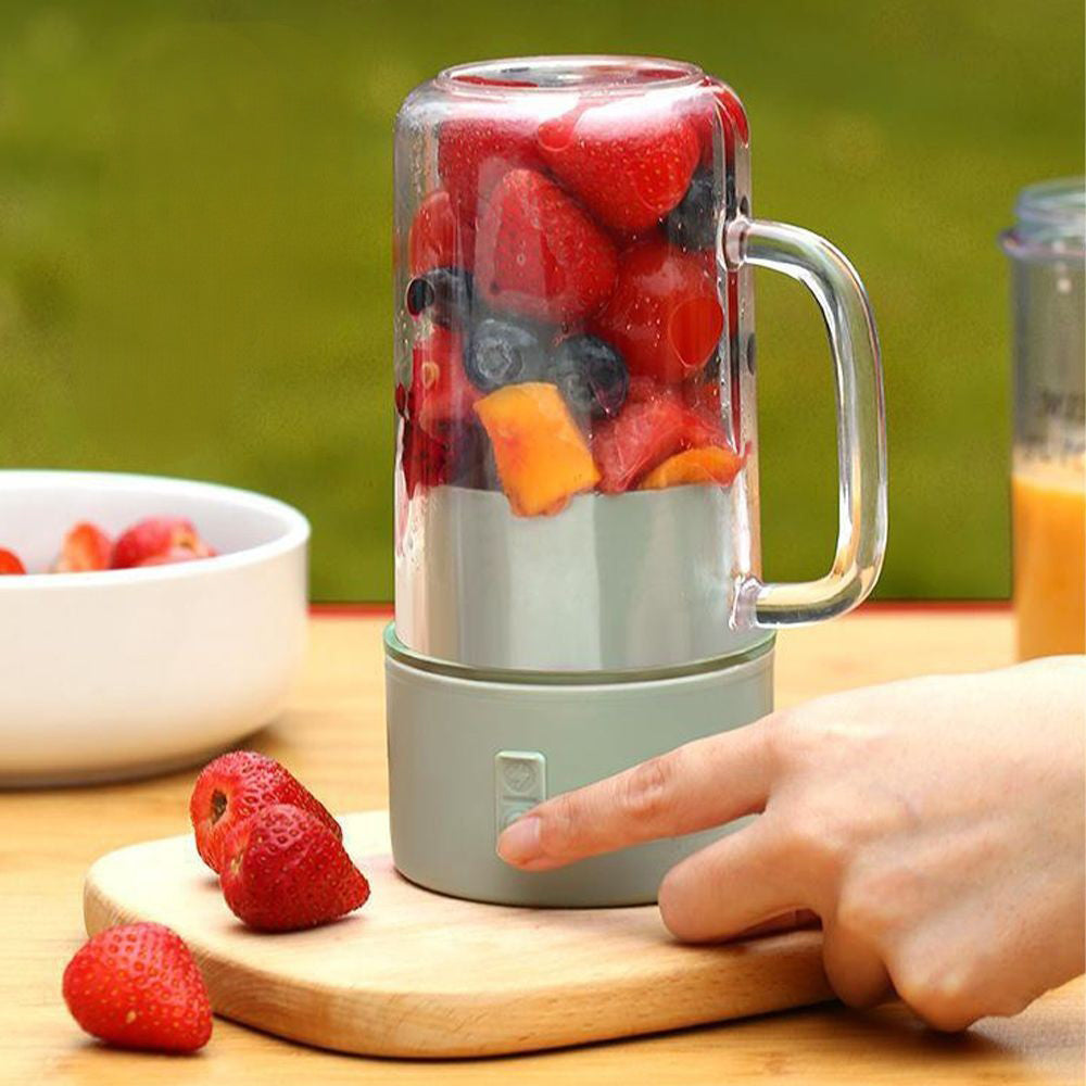 10-Blades Portable Electric Juicer Mug USB -Rechargeable