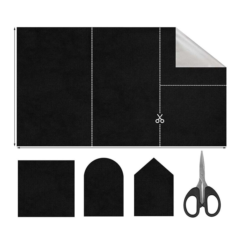 DIY Full Blackout Cloth Curtain Oxford Fabric Sun Protection Curtain