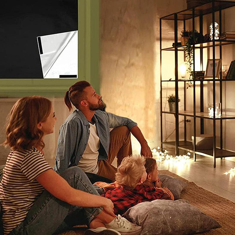 DIY Full Blackout Cloth Curtain Oxford Fabric Sun Protection Curtain