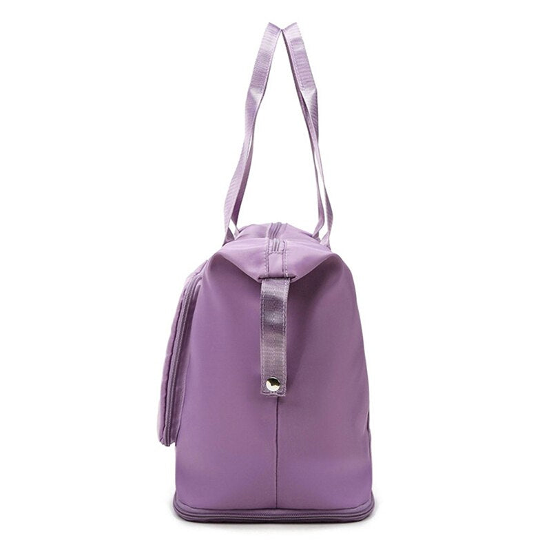 Large Capacity Collapsible Travel Bag with Dry and Wet Compartment